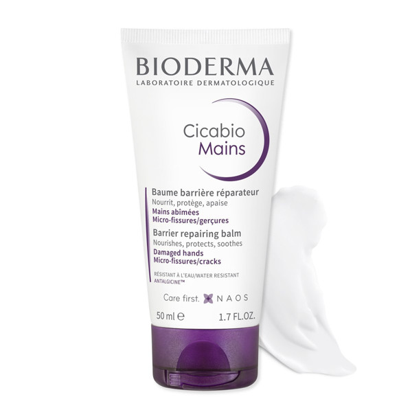 BIODERMA CICABIO MAINS, восстанавливающий бальзам для рук, 50 мл изображение