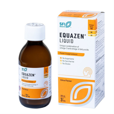 EQUAZEN, šķidrums ar citronu garšu, 200ml attēls