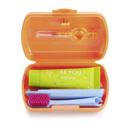 CURAPROX TRAVEL SET, ceļojumu komplekts, oranžs attēls