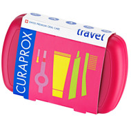 CURAPROX TRAVEL SET, ceļojumu komplekts, sarkans attēls