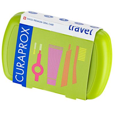 CURAPROX TRAVEL SET, ceļojumu komplekts, zaļš attēls