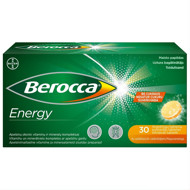 BEROCCA ENERGY, putojošās tabletes, 30 tabletes attēls