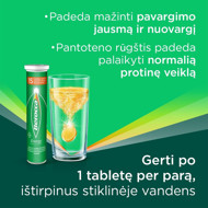 BEROCCA ENERGY, putojošās tabletes, 30 tabletes attēls