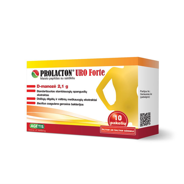 PROLACTON ® URO FORTE, paciņas, N10 attēls