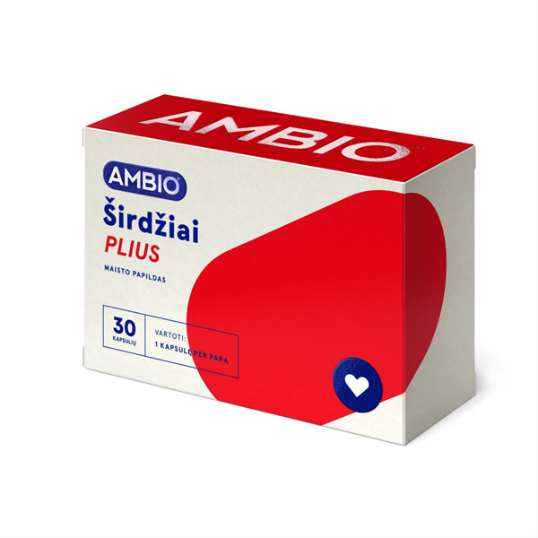 AMBIO Heart Plus, 30 капсул изображение