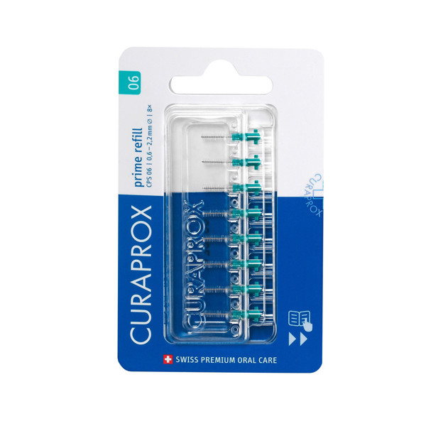 CURAPROX CPS 06, сменный блок для межзубных щеток, 8 шт. изображение