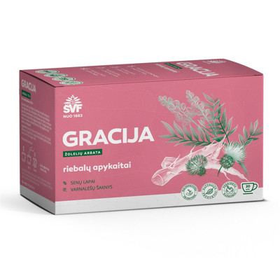 ŠVF, GRACIJA, zāļu tēja, 20 gab. attēls
