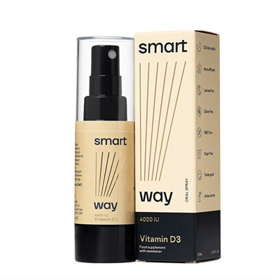 SMART WAY, vitamīns D3 4000TV, izsmidzināms uztura bagātinātājs, 30ml attēls