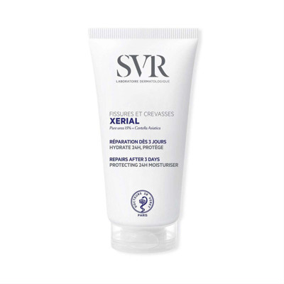 SVR XERIAL FISSURES & CREVASSES, mīkstinošs krēms ar 15% urīnvielu saplaisājušu pēdu atjaunošanai, 50 ml attēls