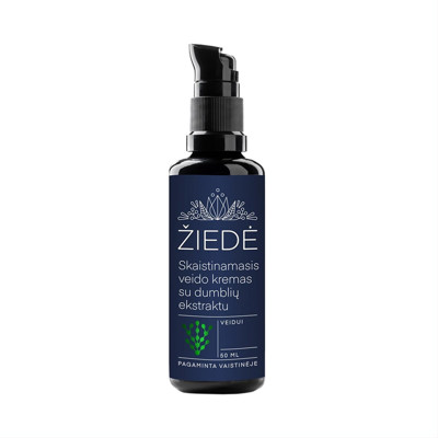 ŽIEDĖ, balinošs sejas krēms ar aļģu ekstraktu, 50 ml attēls