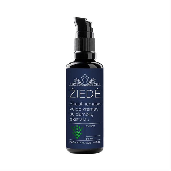 ŽIEDĖ, balinošs sejas krēms ar aļģu ekstraktu, 50 ml attēls