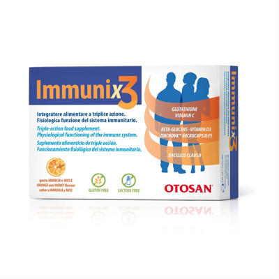 OTOSAN IMMUNIX3, 40 košļājamās tabletes attēls