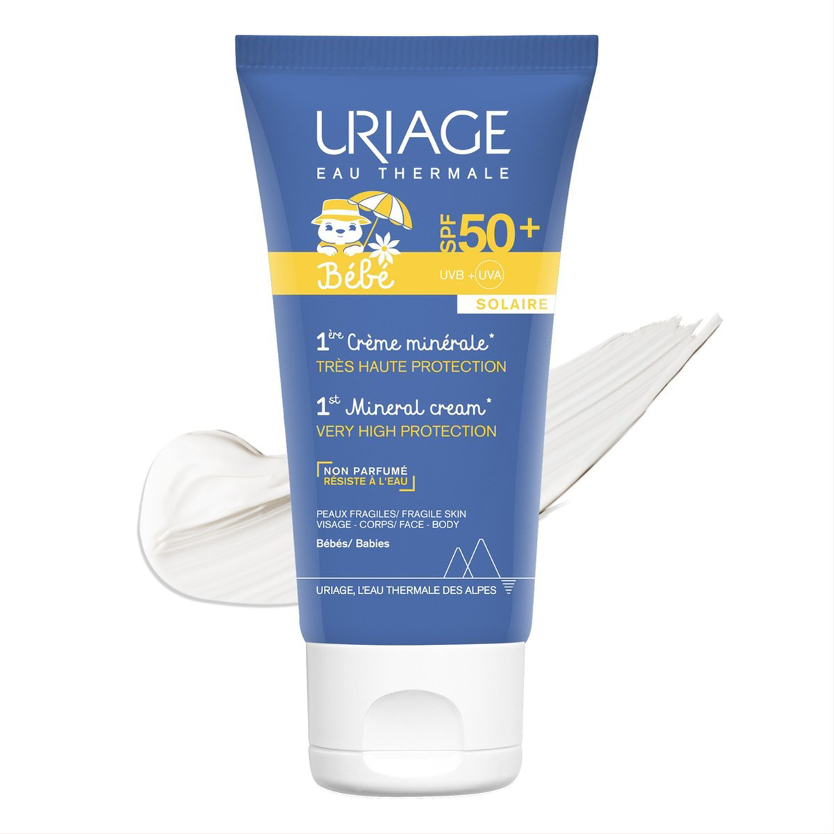 URIAGE BABY 1ERE SPF50+ MINERALE, krēms