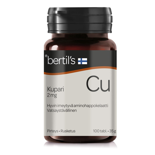 BERTIL'S KELASIN, Varš 2mg, 100 tabletes attēls