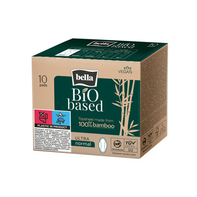 BELLA BIO BASED NORMAL, higiēnas paketes, N10 attēls