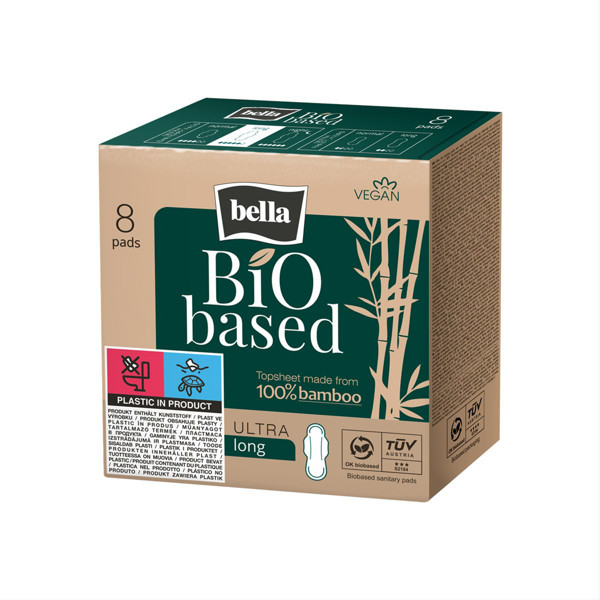 BELLA BIO BASED LONG, higiēnas paketes, N8 attēls