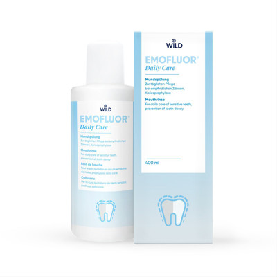 DR. WILD DAILY CARE, mutes skalojamais līdzeklis jutīgiem zobiem, 400 ml attēls
