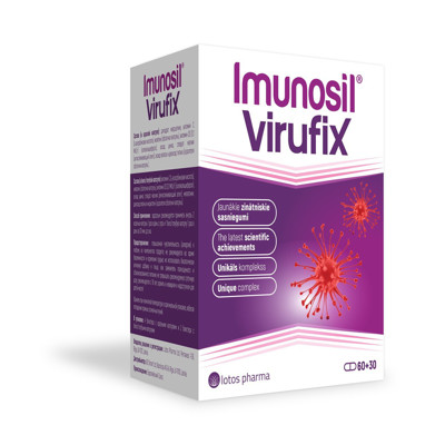 IMUNOSIL VIRUFIX, kapsulas, N60+N30 attēls