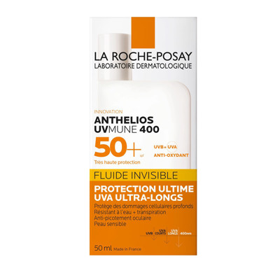 LA ROCHE-POSAY ANTHELIOS, aizsargājošs sejas šķidrums, SP50+, 50 ml attēls