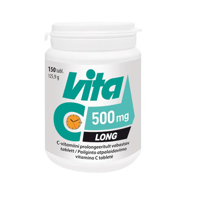 VITA-C LONG, 500 мг, таблетки, N150 изображение