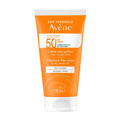 AVENE SUN aizsargājošs sejas krēms no saules, SPF50+, 50 ml attēls