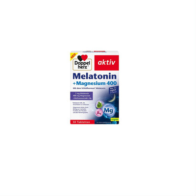 DOPPELHERZ AKTIV MELATONIN+MAGNESIUM 400, 30 таблеток изображение