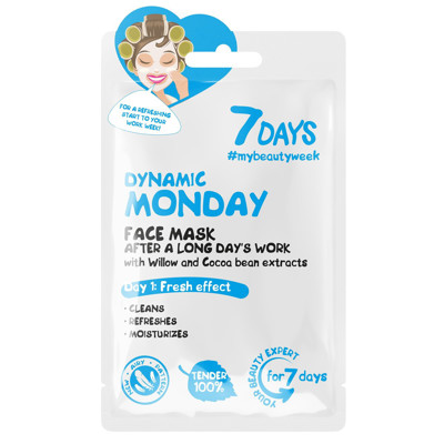 7 DAYS DYNAMIC MONDAY, sejas maska, 28 g attēls
