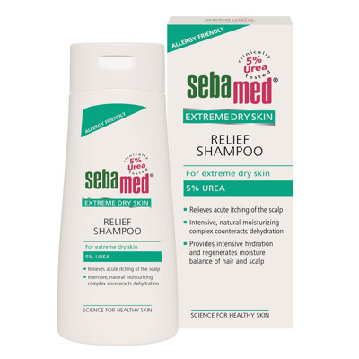 SEBAMED UREA, šampūns ļoti sausai galvas ādai ar 5% urea, 200 ml attēls