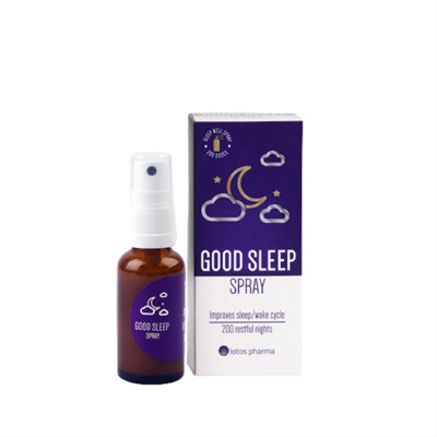 GOOD SLEEP SPRAY, uztura bagātinātājs ar saldinātāju, 30 ml attēls