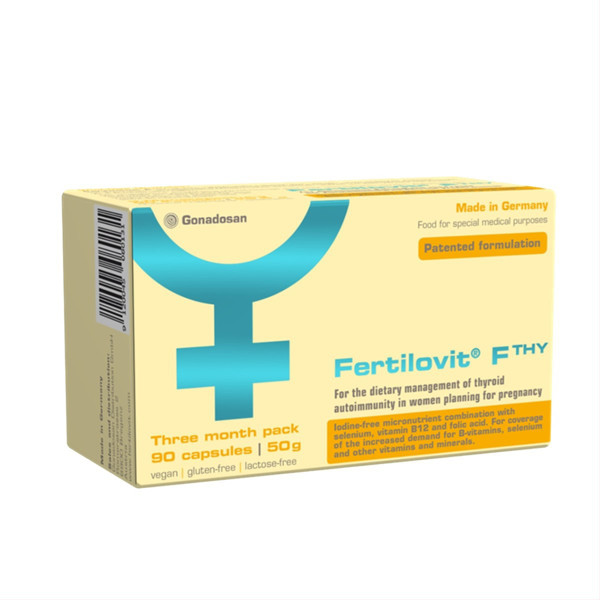 FERTILOVIT F THY, пищевая добавка, капсулы, N90 изображение