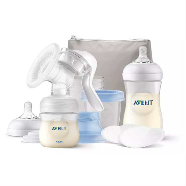 PHILIPS AVENT, manuālais krūts sūknis, komplekts, SCF430/16 attēls