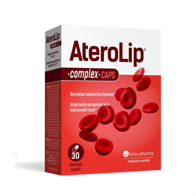 ATEROLIP COMPLEX, 30 kapsulas attēls