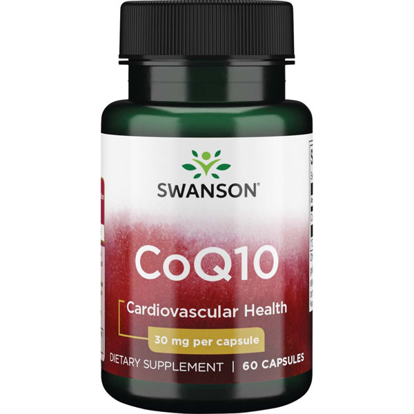 SWANSON COENZYME Q10, 30 mg, 60 kapsulas attēls