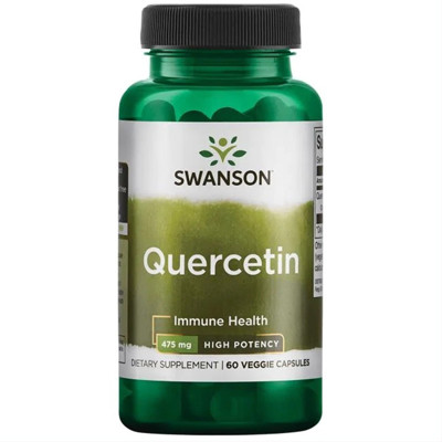 SWANSON, 475 mg, kvercetīns, kapsulas, N60 attēls