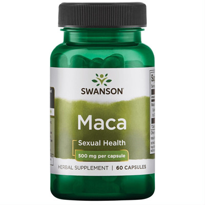 SWANSON, 2000mg, maca, kapsulas, N60 attēls