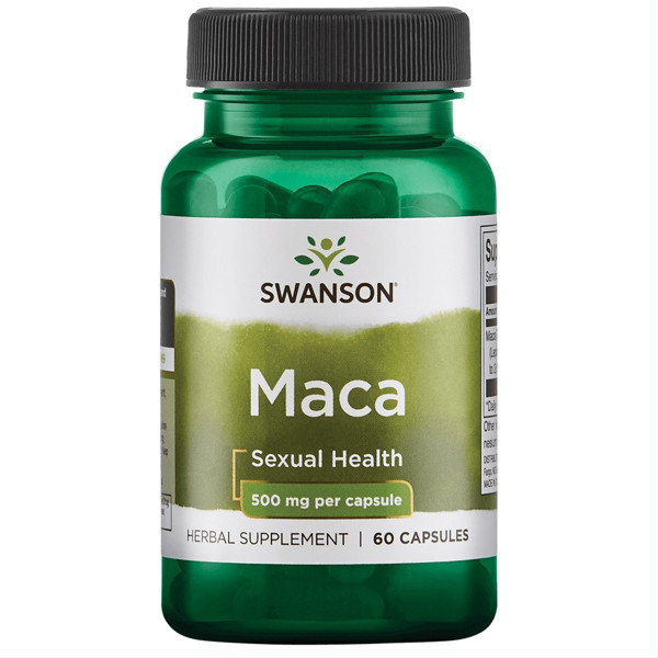 SWANSON, 2000mg, maca, kapsulas, N60 attēls