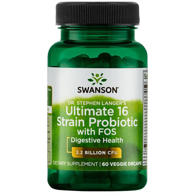 SWANSON, Probiotics-16, kapsulas, N60 attēls