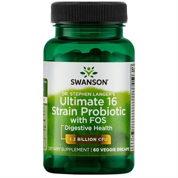 SWANSON, Probiotics-16, kapsulas, N60 attēls