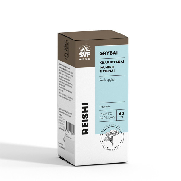 ŠVF/AC, Reishi, uztura bagātinātājs, N60 attēls