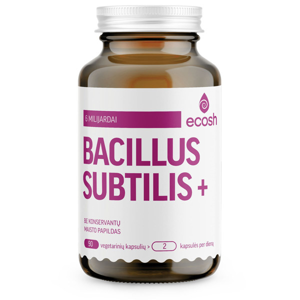 ECOSH BACILLUS SUBTILIS PLIUS, kapsulas, N90 attēls