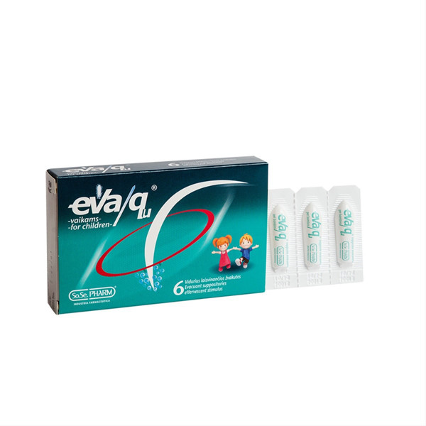 EVA/QU ДЛЯ ДЕТЕЙ, ЛАБОРАТОРНЫЙ ПИТАНИЕ С 2 ЛЕТ, 6 суппозиториев изображение
