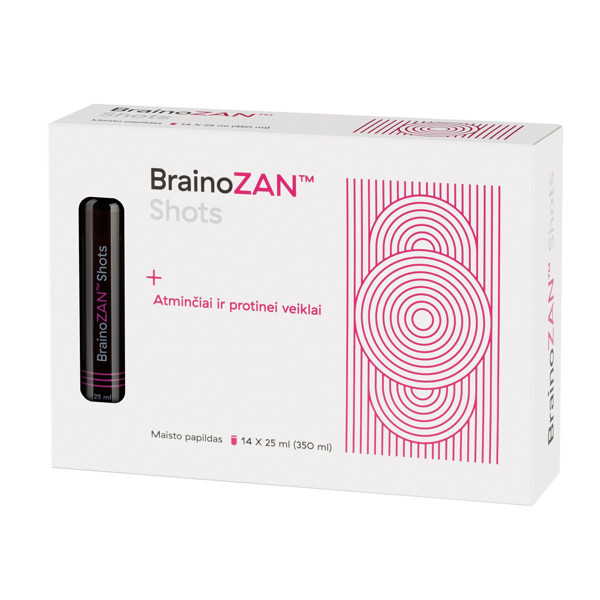 BrainoZAN SHOTS, 14 pudelītes attēls