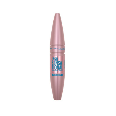 MAYBELLINE LASH SENSATIONAL BLACK, ūdensizturīga skropstu tuša attēls