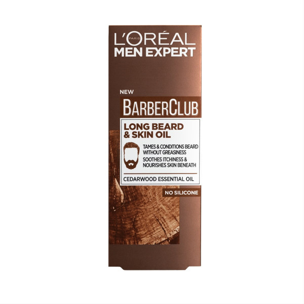L'OREAL PARIS MEN EXPERT BARBER CLUB, масло для длинной бороды и кожи изображение
