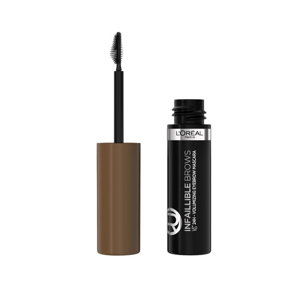 L'OREAL PARIS INFAILIBLE VOLUMINIZING EYEBROW MASCARA, uzacu skropstu tuša, 108 BRUNETTE attēls