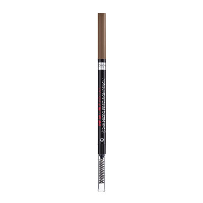 L'OREAL PARIS BROW ARTIST SKINNY DEFINER, 108 DARK BRUNETTE, uzacu zīmulis, 1gab attēls