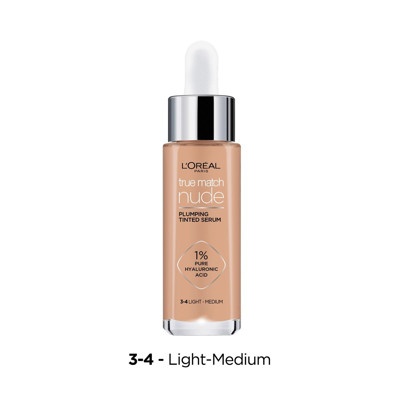 L'OREAL PARIS TRUE MATCH SERUM, 3-4, tonālais krēms attēls