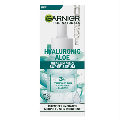 GARNIER HYALURONIC ALOE, nostiprinošs serums ar alvejas ekstraktu attēls