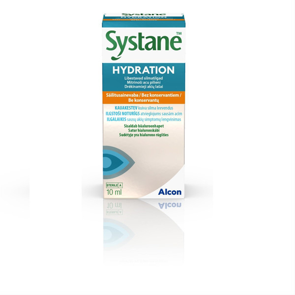 SYSTANE HYDRATION MDPF капли для глаз увлажняющие, 10мл изображение