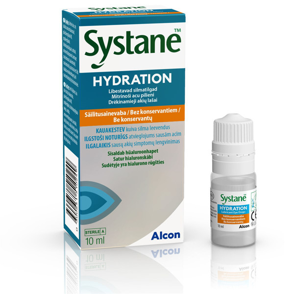 SYSTANE HYDRATION MDPF капли для глаз увлажняющие, 10мл изображение